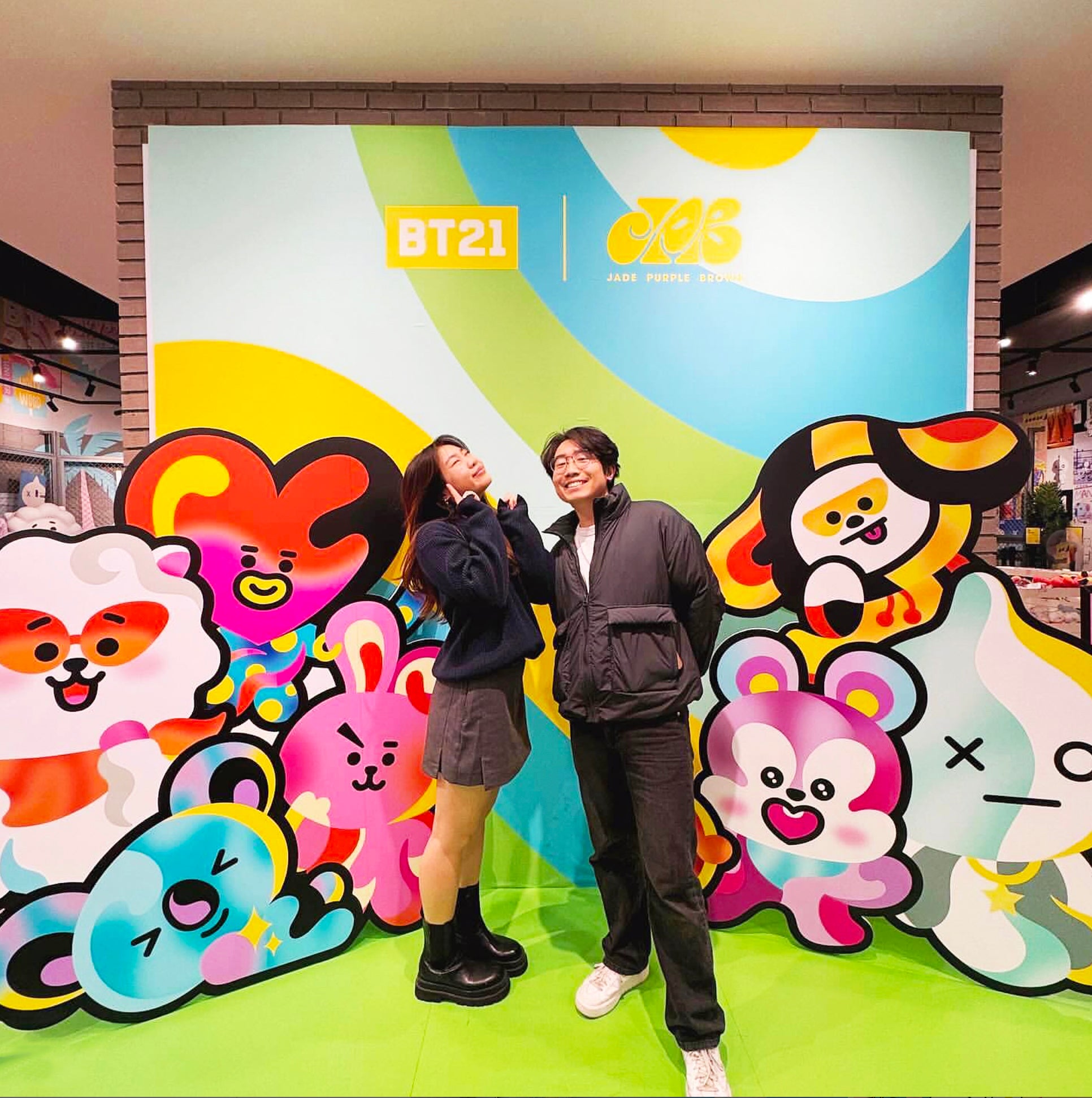 BT21 - LINE FRIENDS – Jade Purple Brown