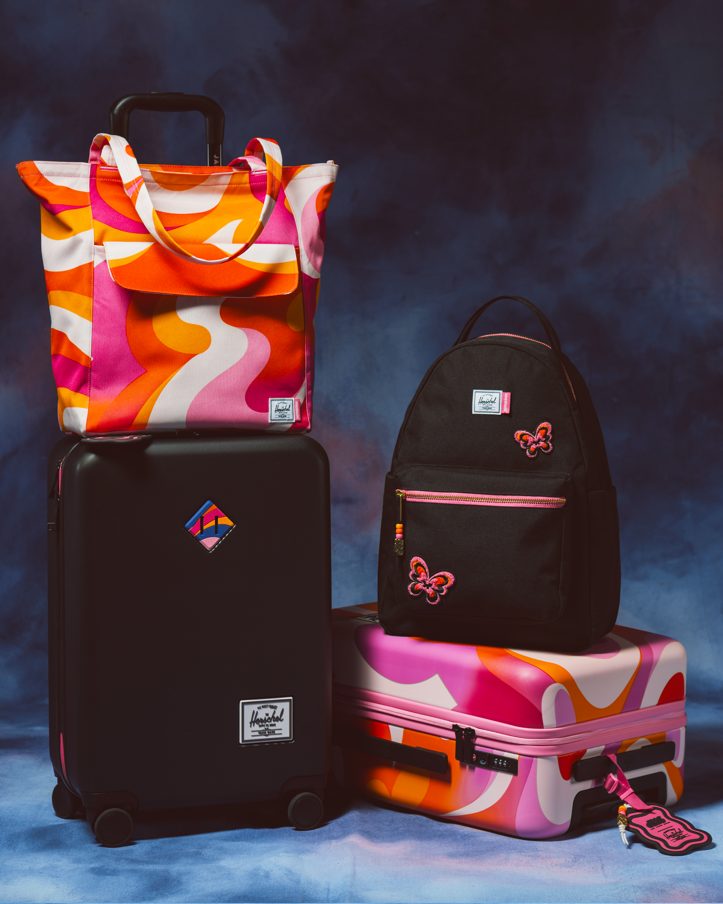 希少‼️Jade Purple Brown herschel キャリー Herschel Supply – Jade Purple Brown